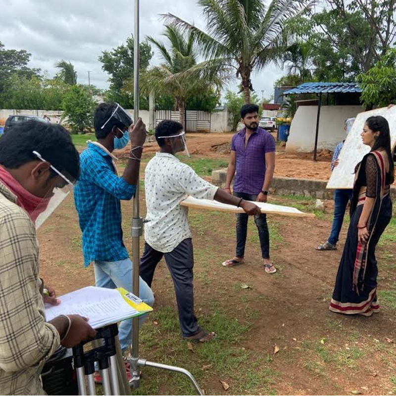 Fazila Allana, Sandiip Sikcand on new shooting rules for Telugu show ‘Gorintaku’