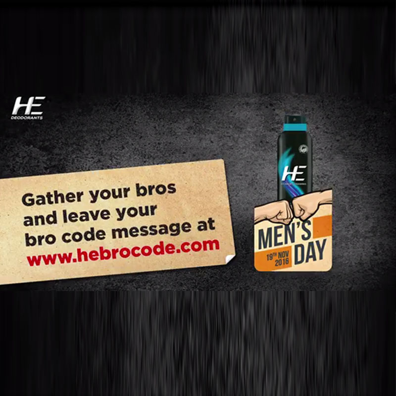 HE comes back on International Men’s Day