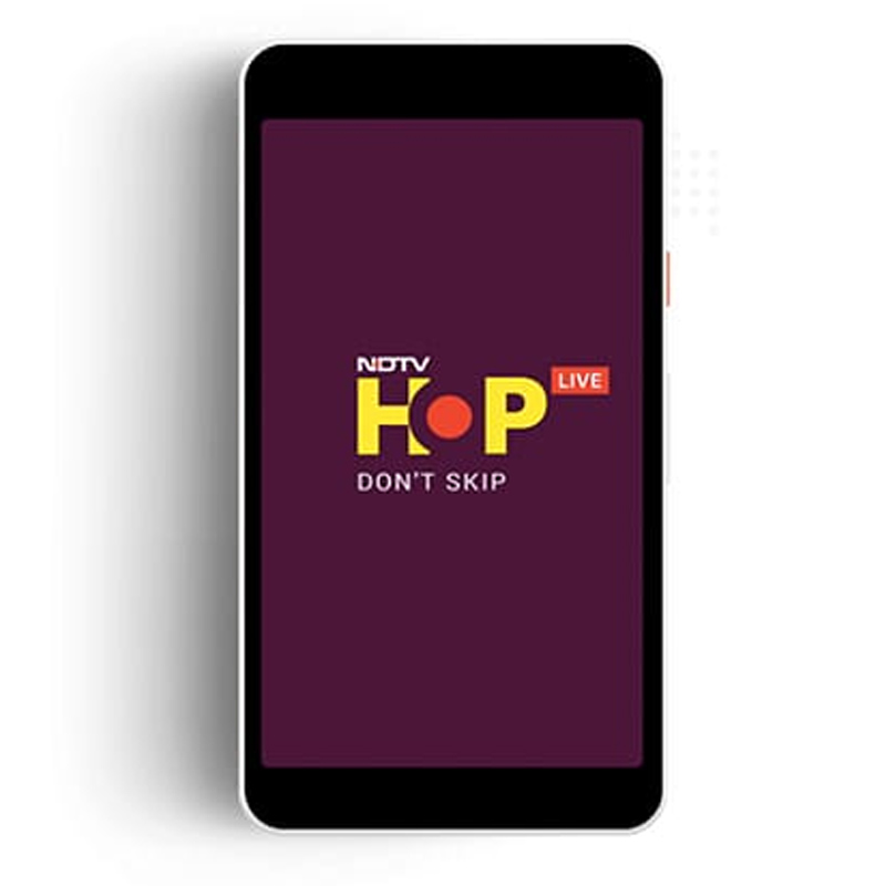NDTV launches India’s first mobile-only portrait live channel