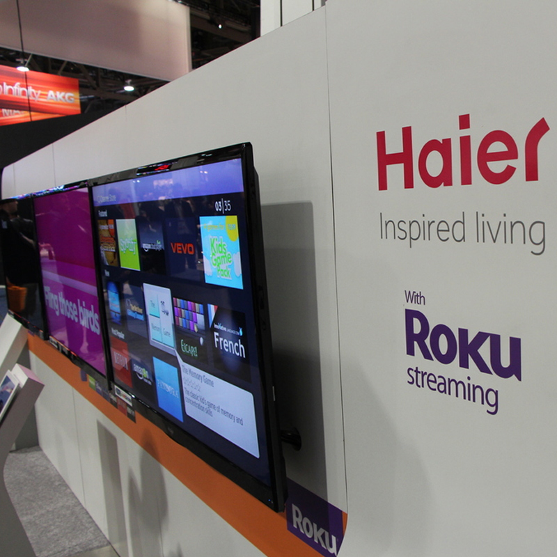 Haier introduces TV capabilities through Roku Streaming