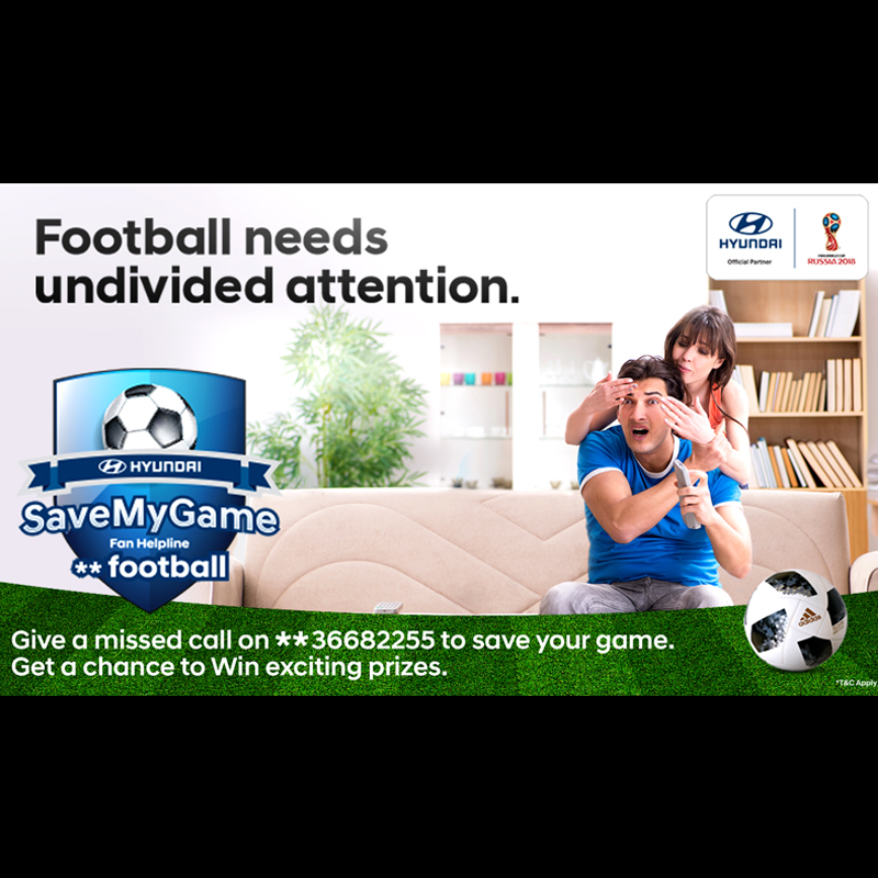 Hyundai launches #SaveMyGame campaign for football fans
