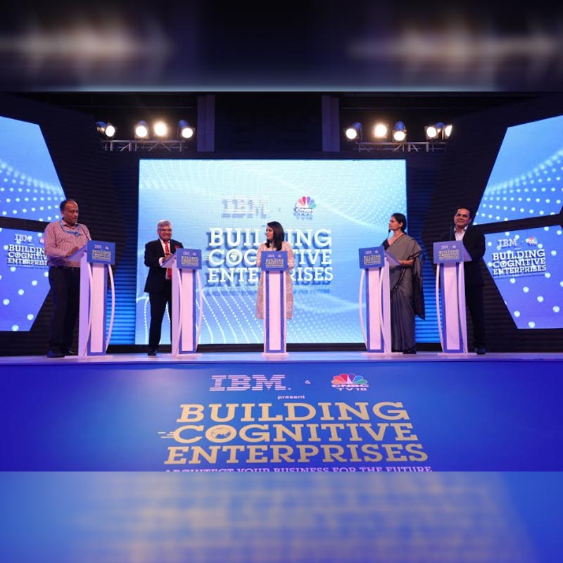 CNBC-TV18, in association with IBM, organizes an evening of ‘Building Cognitive Enterprises’ with eminent speakers from Tata Steel and Aditya Birla