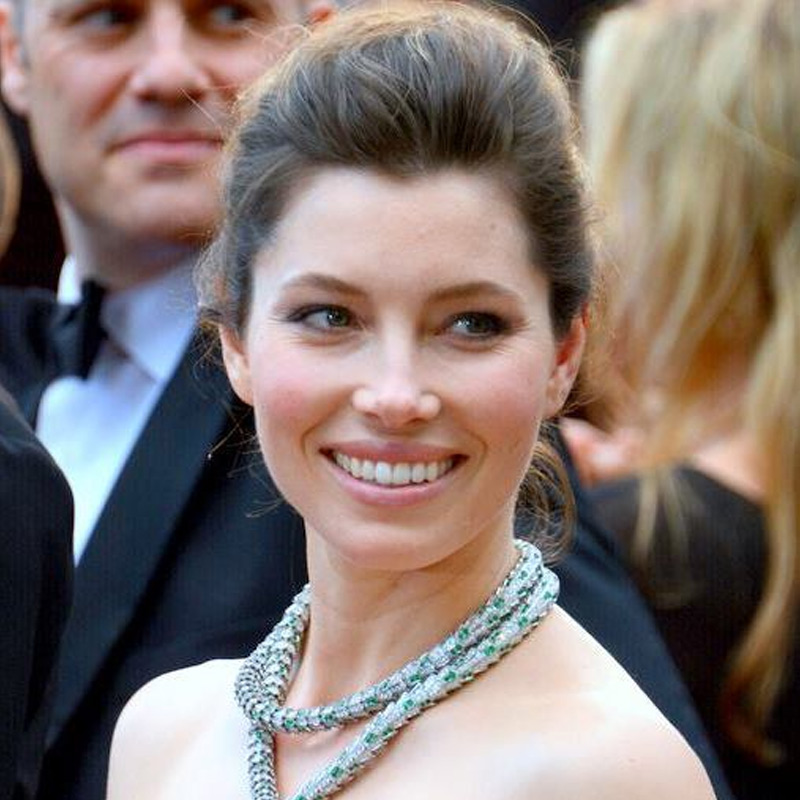 Jessica Biel in Hitchock film