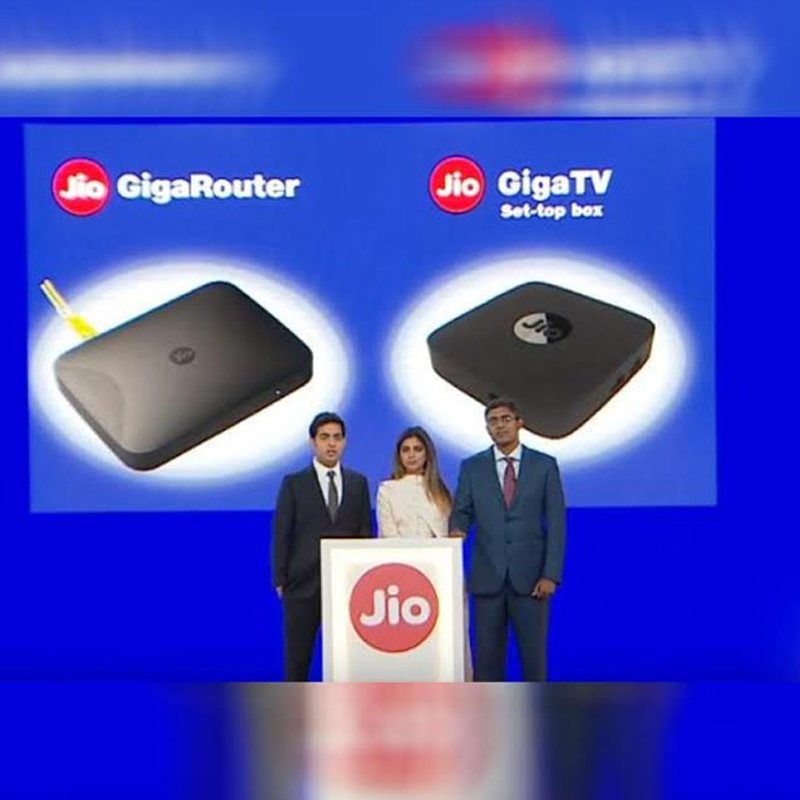 Jio to connect GigaFiber, Home TV and apps