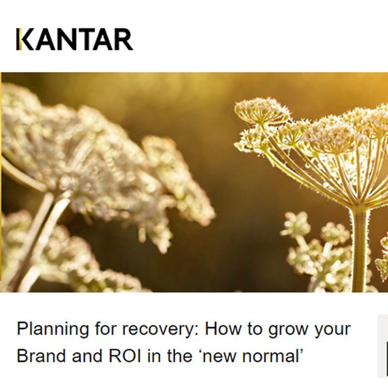 Kantar’s ‘new normal’ mantra for brands: Build brand equity, invest in multimedia