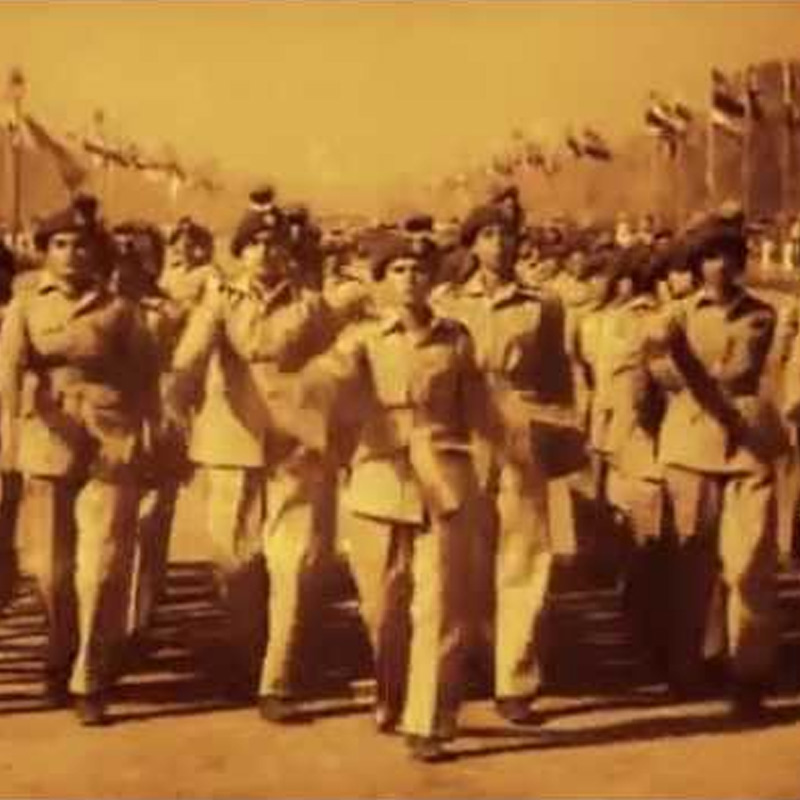 Haqeeqat being readied in colour