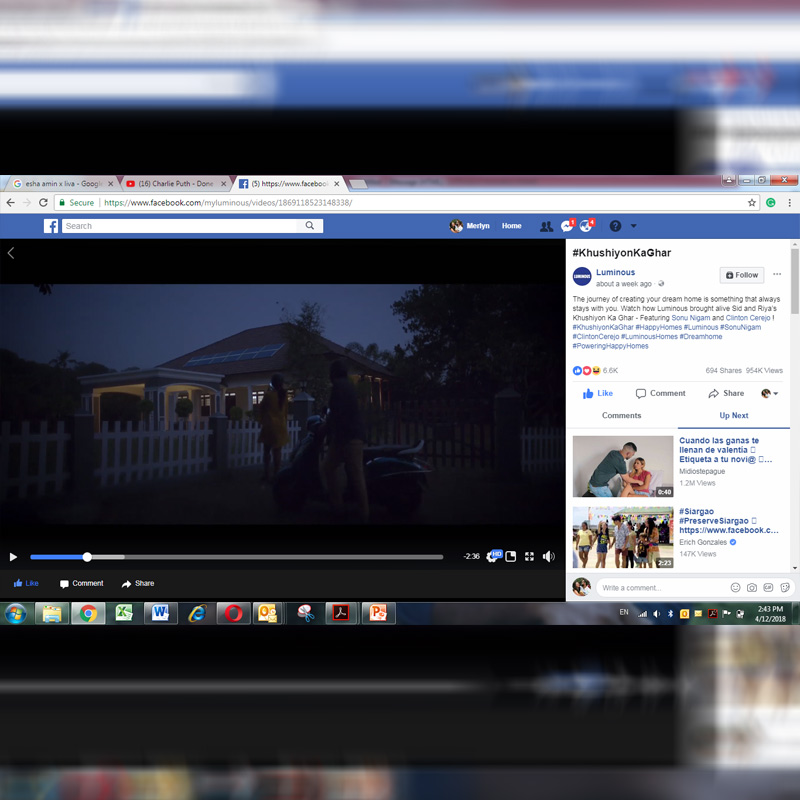 Luminous and VML India- theKhushiyon ka Gharjourney
