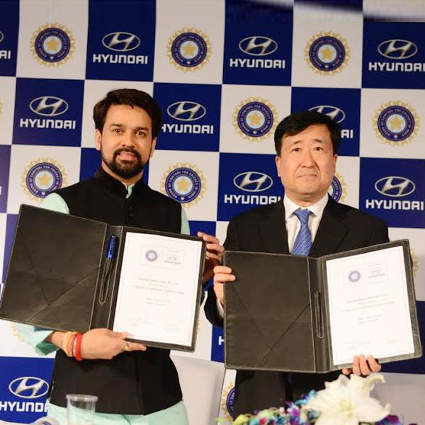 Hyundai Motor India is official partner BCCI