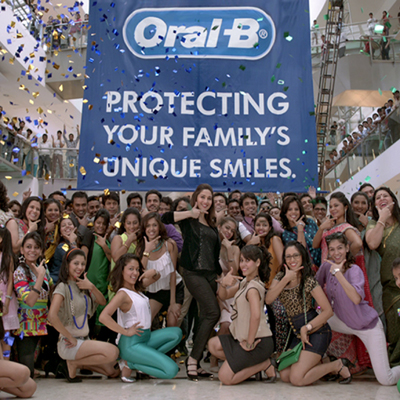 Madhuri Dixit can’t stop humming and dancing to the Oral B jingle