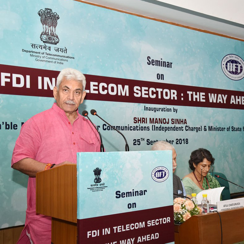 FDI in telecom jumped 5X in 3 years