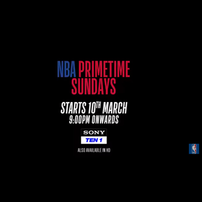 NBA launches campaign for live primetime broadcast in India