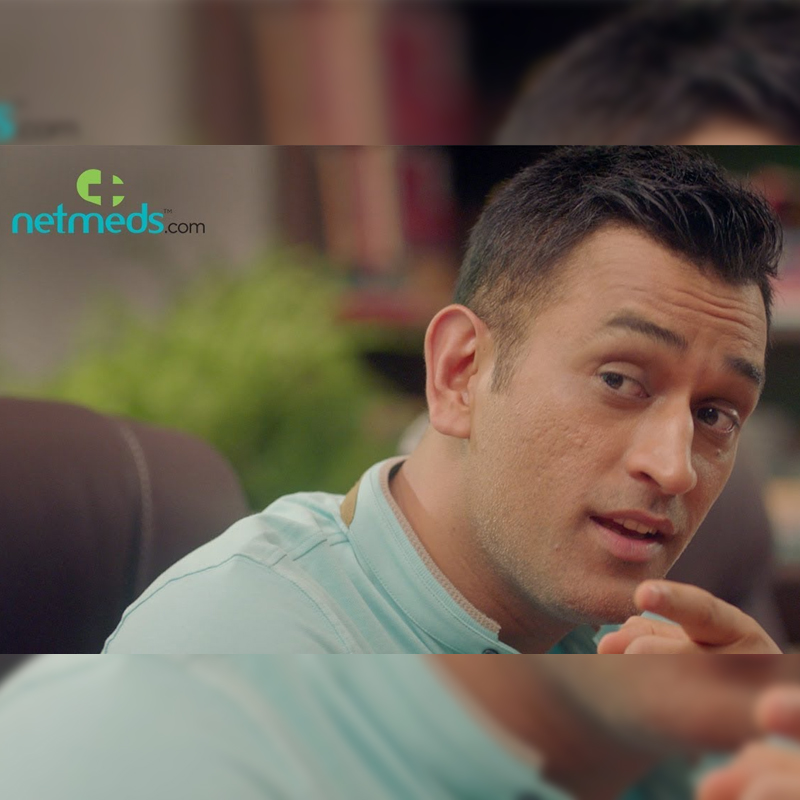 Netmeds launches new TVC with MS Dhoni