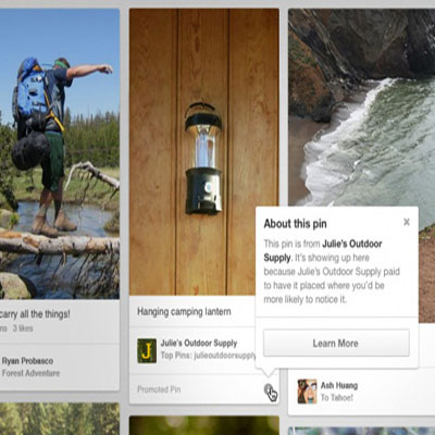 Pinterest unveils ads, strikes international mobile deal