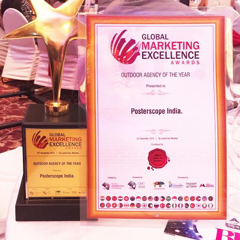 Posterscope shines at Global Marketing Awards