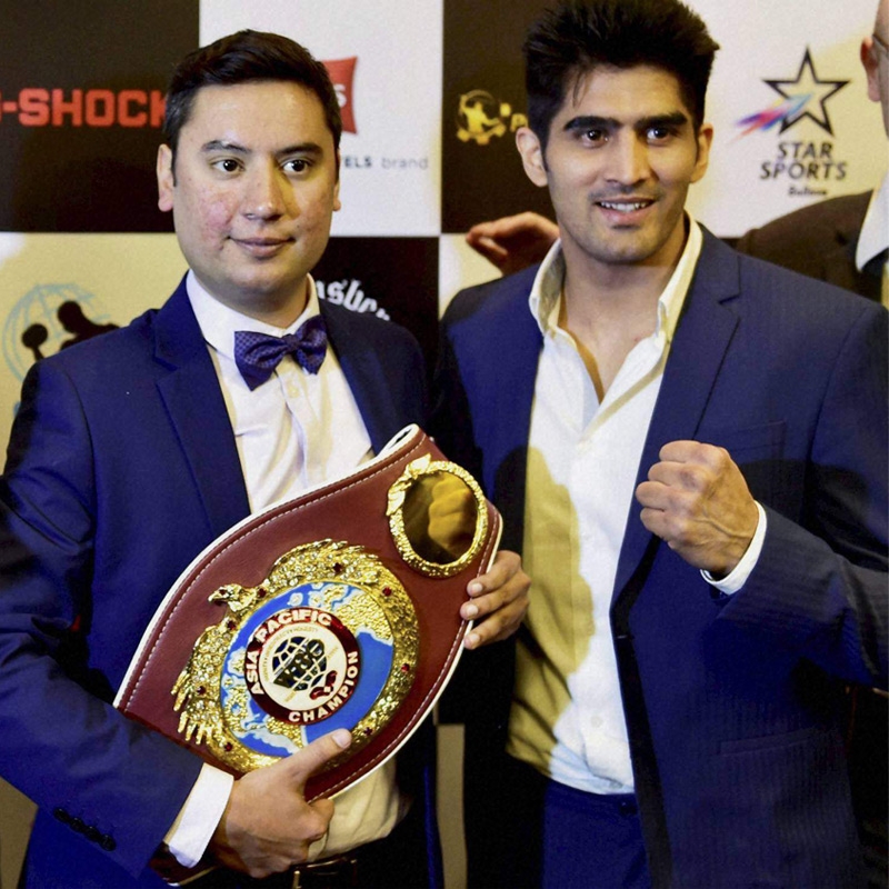 Star Sports1 & 1HD to telecast Vijender’s bout on Saturday, supported by Casio & Poker India