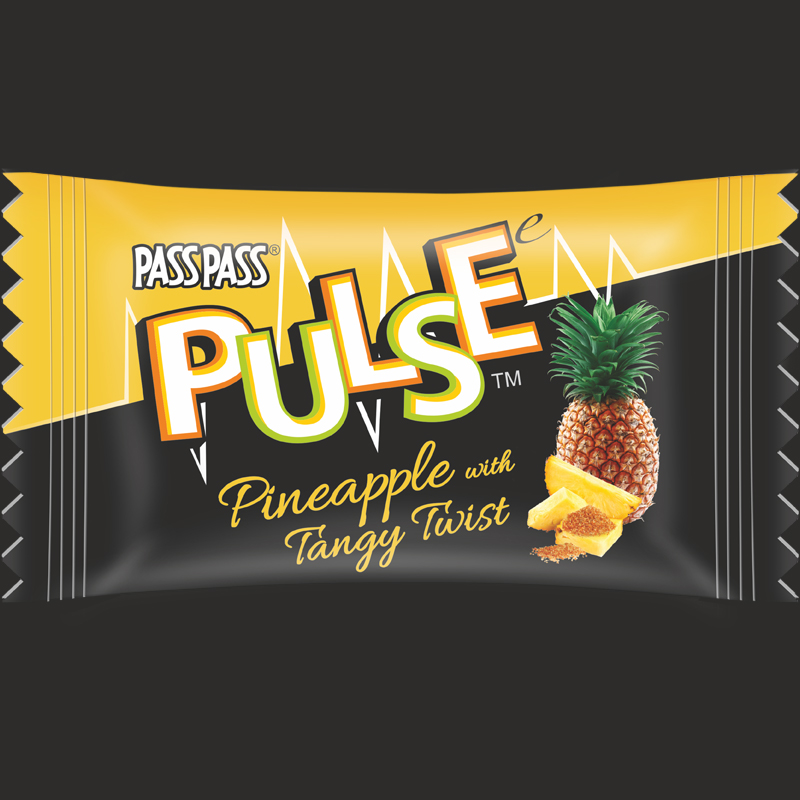 Pulse candy  now comes in pineapple flavour