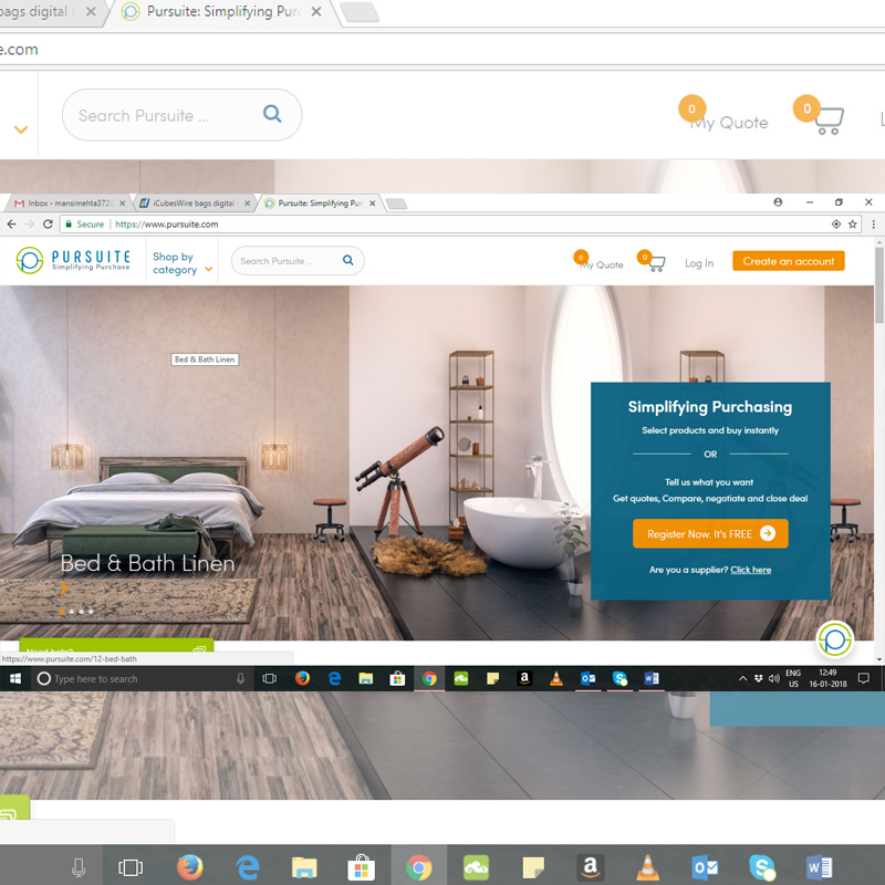 Pursuite.com forays into furniture