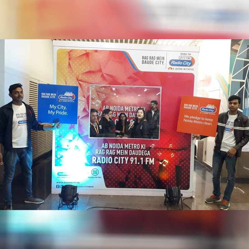 Radio City, NMRC collaborate for customised content to Aqua Line commuters