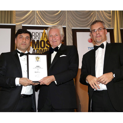 RB Tops Sector in BMAC (Britain’s Most Admired Companies) Awards.