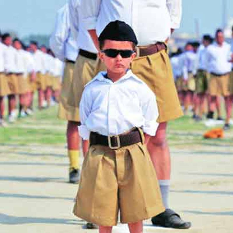 RSS activists attack Aaj Tak, Headlines Today office in New Delhi