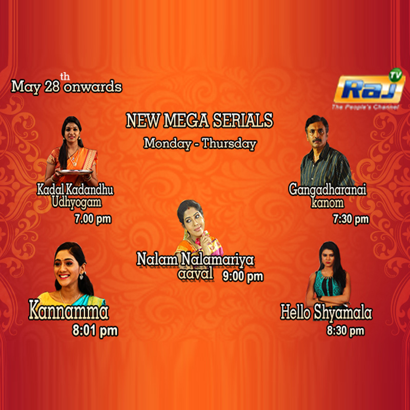 Raj TV aims to climb ratings chart with 5 new primetime shows