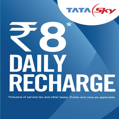 Tata Sky introduces first ever daily recharge voucher