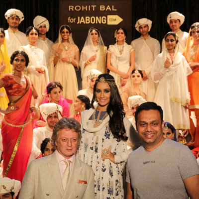 Jabong launches exclusive designer collection by India’s top fashion designer RohitBal