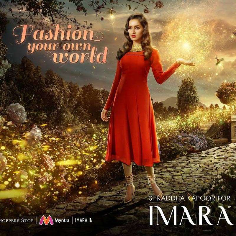 Imara inspires Shraddha to ‘Fashion your own world’