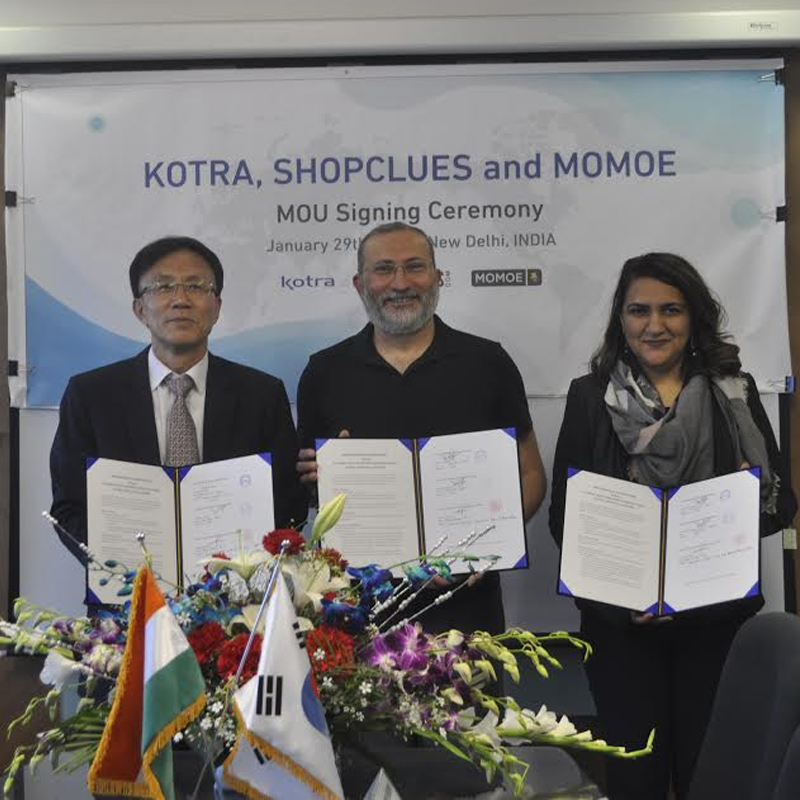 ShopClues signs MoU with KOTRA to get authentic Korean products to India