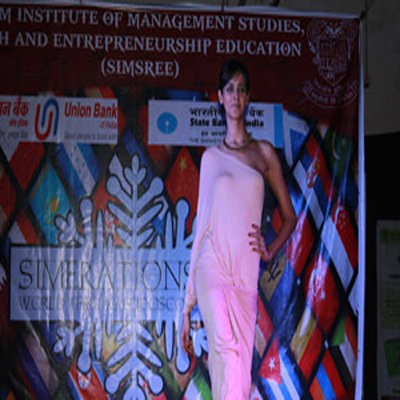 Actress Sneha Upadhyay at Sydenham College’s Simsree Simerations 2013