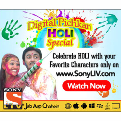 Celebrate Holi with Sony LIV’s Digital Pichkari!