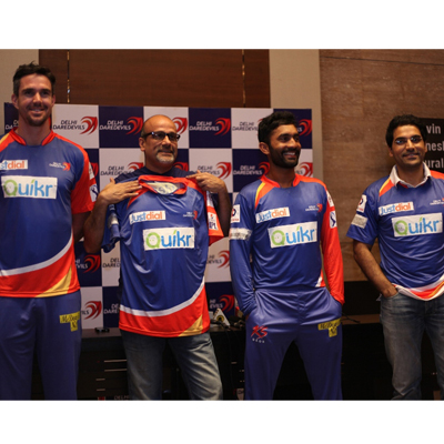 Delhi Daredevils go Quikr at IPL7