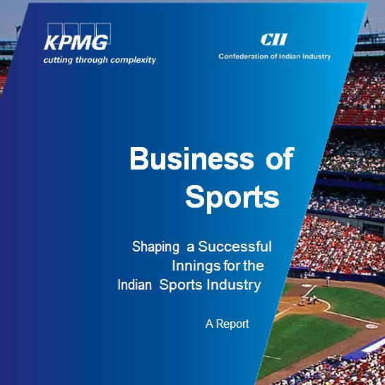 Sports industry a key to sports development in India: CII-KPMG report
