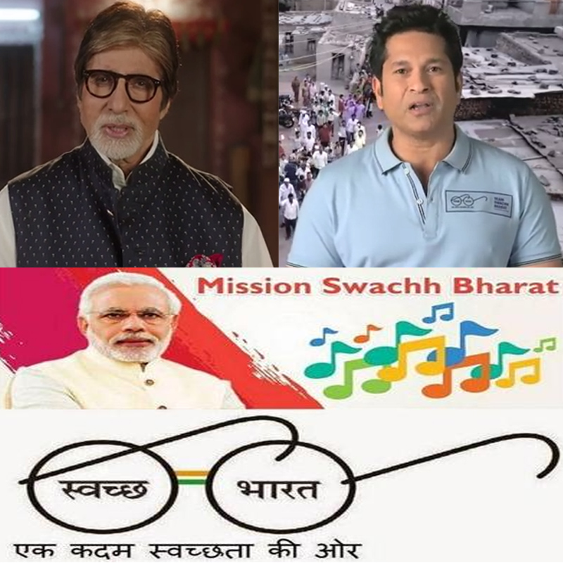 Swachh Bharat Week: Sachin, Amitabh lead promotional videos