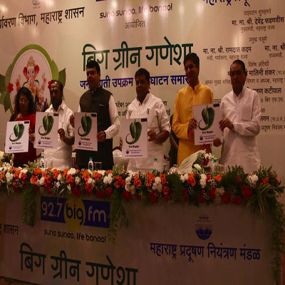 92.7 BIG FM’s big green ganesha gains support from CM of Maharashtra and Ministry of Environment