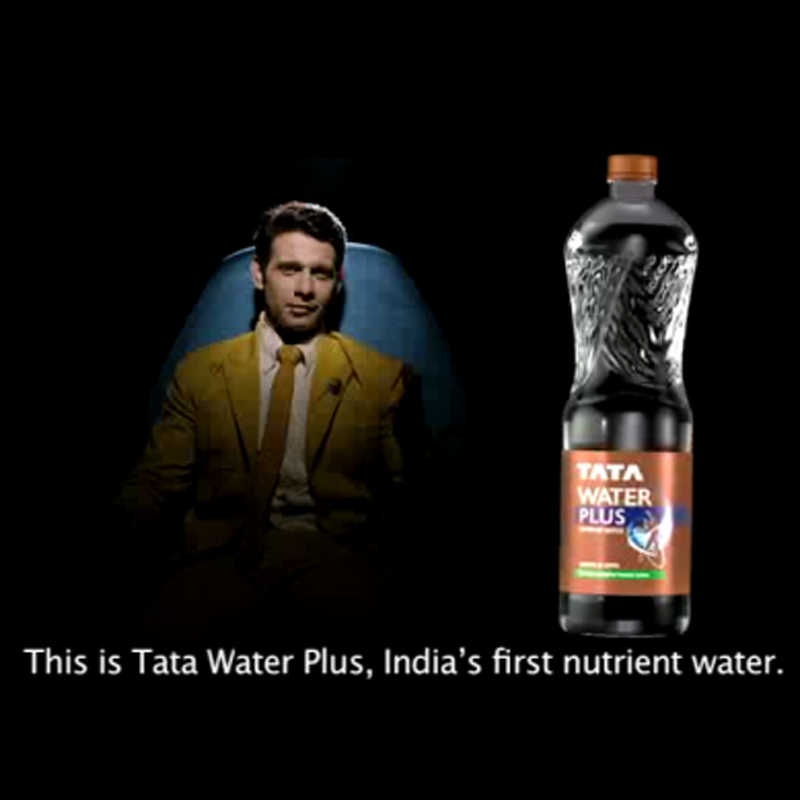 NourishCo’s  Tata Water Plus tells people to drink health