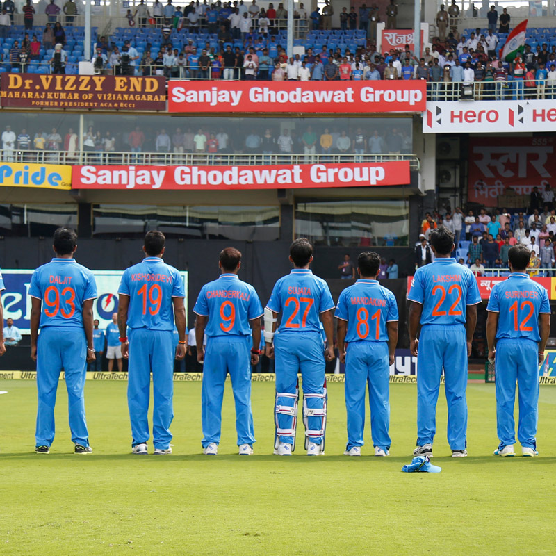 Cricketers Star in ‘Nayi Soch’ ODI jerseys