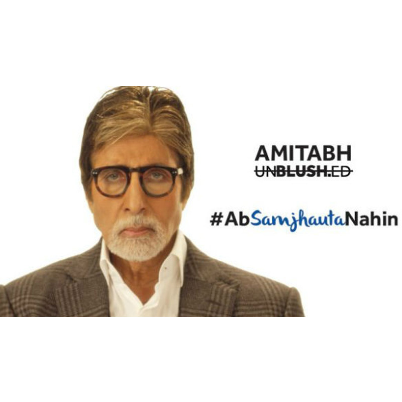 ‘Ab Samjhauta Nahin’: Big B tells women in Blush’s new video