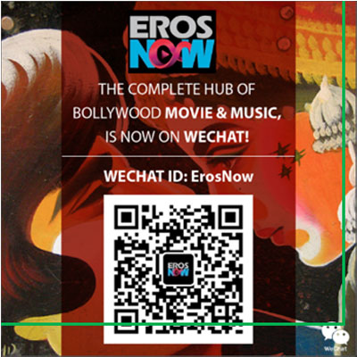 ErosNow launches its official account on WeChat
