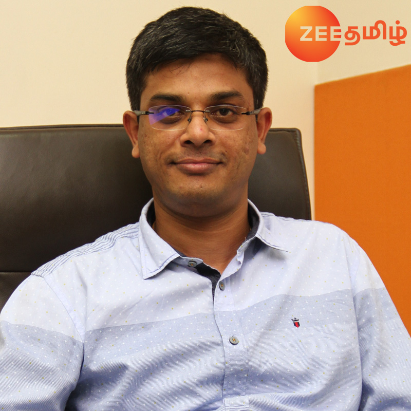 Zee South biz head Prabhakaran says: “Growth trajectory is our focus”