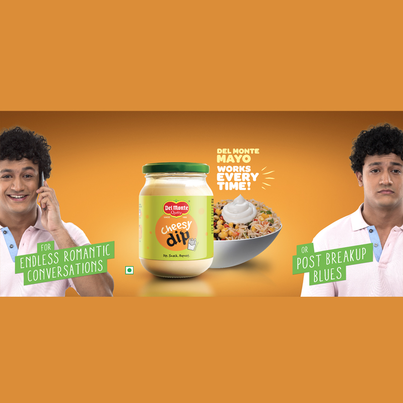 Del Monte casts its spread in eight variants