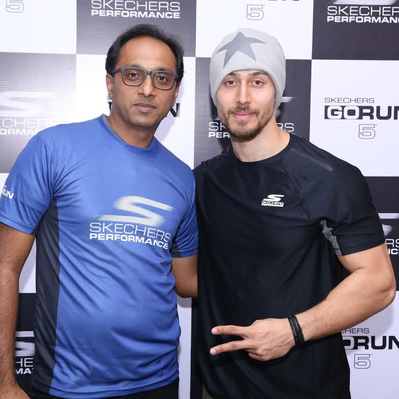Skechers GoRun 5 associates with Tiger Shroff