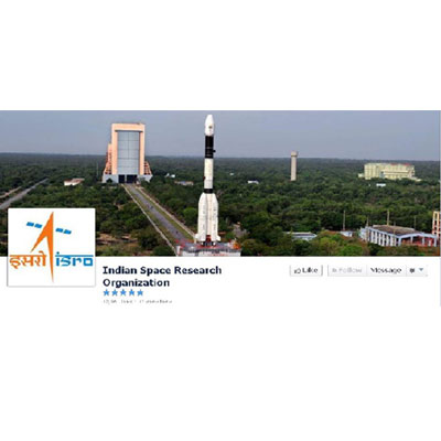 ISRO launches its new Facebook and Twitter accounts