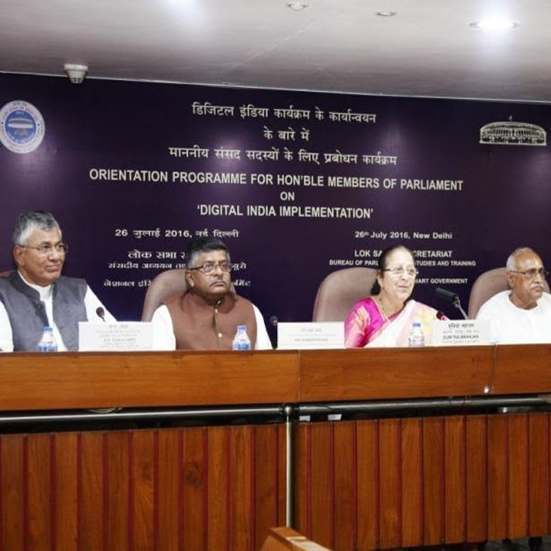 Digital India aimed at creating knowledge-based society: Speaker tells MPs