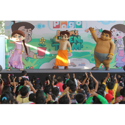 POGO and Mumbai kids Go Green with Chhota Bheem