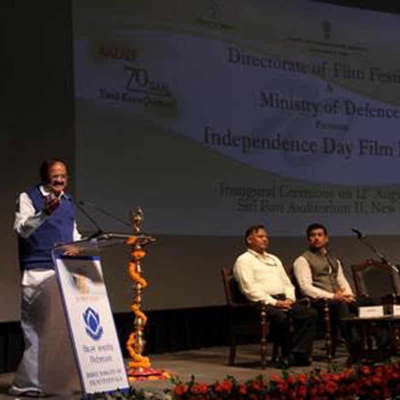Festival of patriotic films commences with Naidu stressing of filmmakers of that time