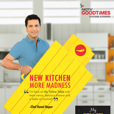 NDTV Good Times is all set to air ‘My Yellow Table – By Invitation’