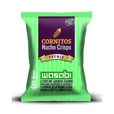 Cornitos brings the fresh flavor Wasabi for the nacho lovers