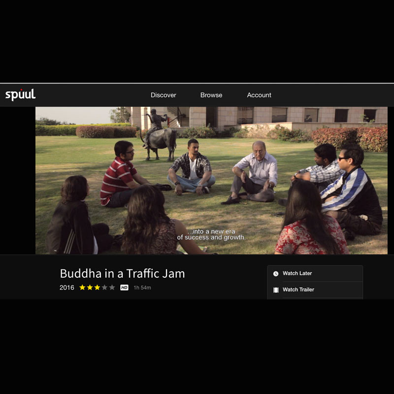 Buddha in a Traffic Jam premieres on Spuul