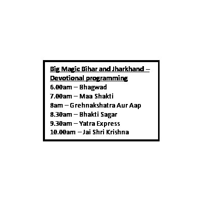 Enjoy a devotional start to the day with big magic Bihar & Jharkhand